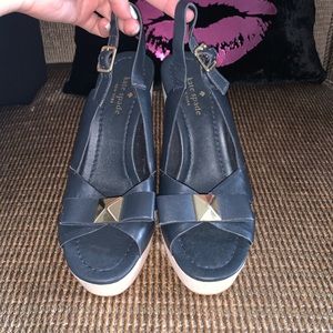 Kate spade bow wedge